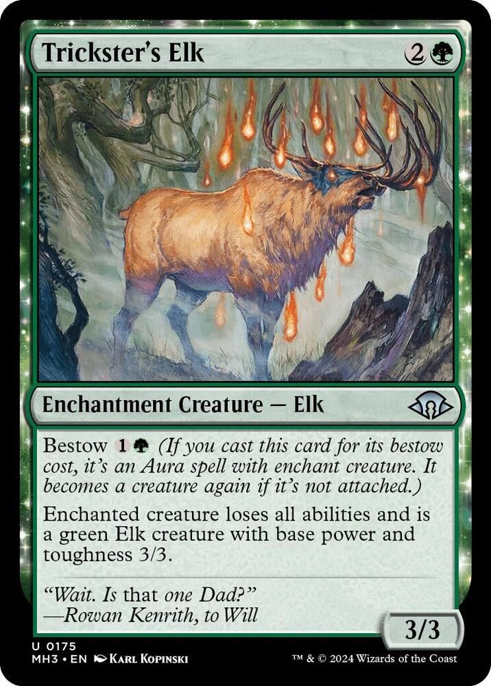Trickster&#39;s Elk - Modern Horizons 3 (MH3) Modern Horizons 3