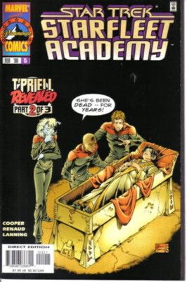 NELA-k, Star Trek Star Fleet Academy Issue 15 Marvel Comics Ingles