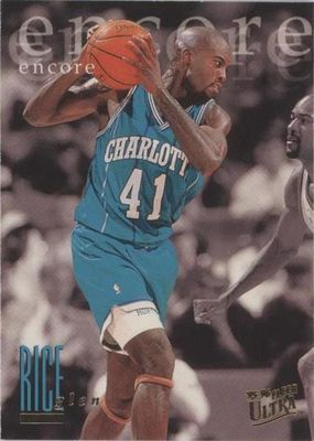 Glen Rice NBA Card 332 Fleer Ultra