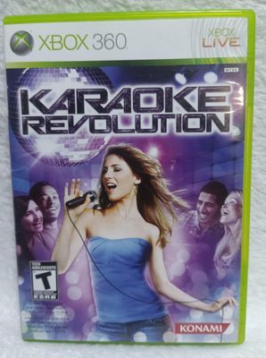 NELA-c Karaoke Revolution Xbox 360 Usado con manuales