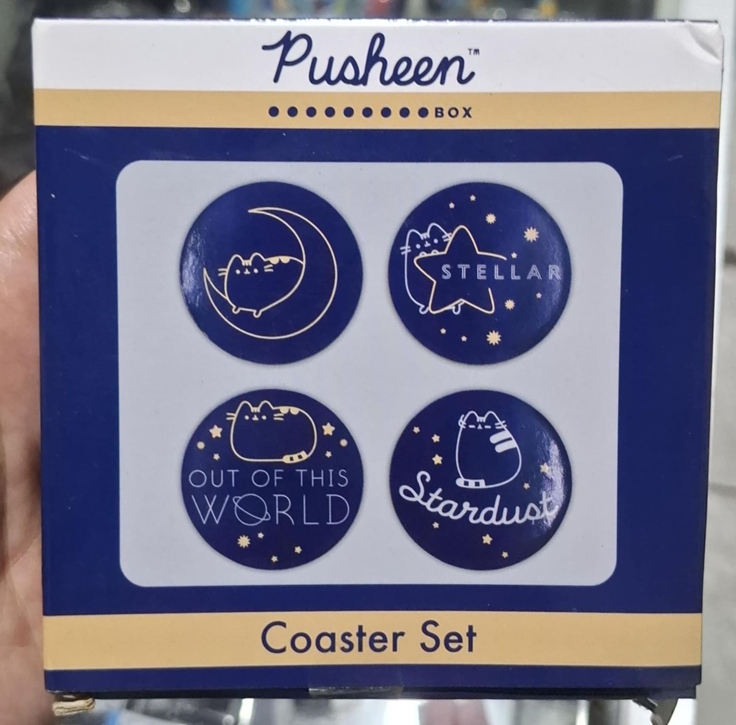 NELA-g, Pusheen Cosmic Coasters Set 2020 Pusheen Exclusive