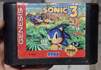 NELA-b, Sonic 3 Sega Genesis Cartucho