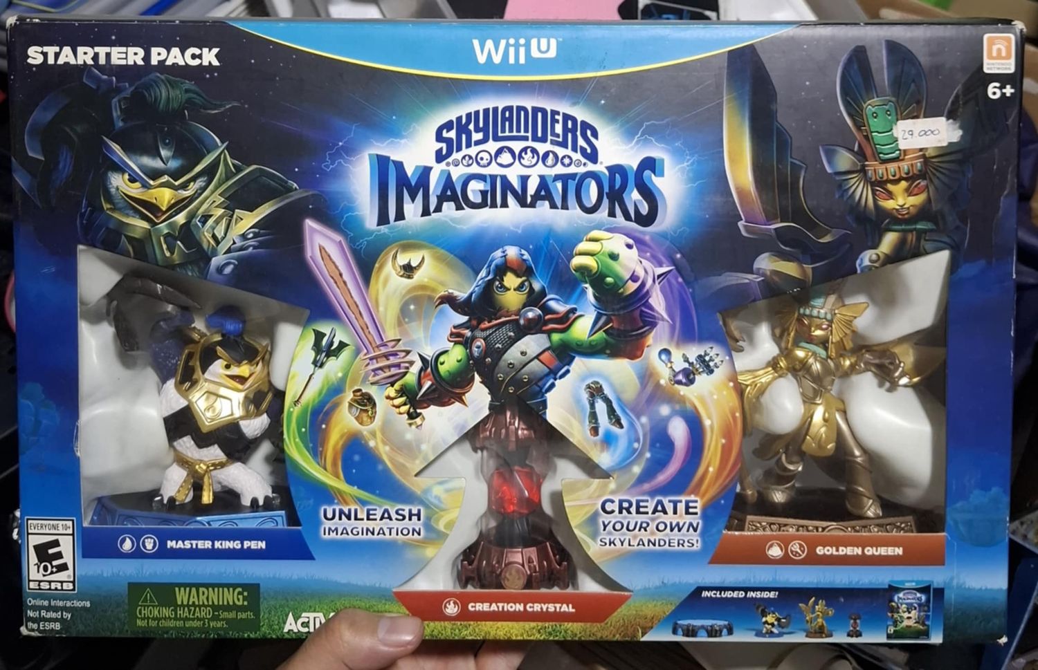 BAF1 Skylanders Imaginators Starter Pack Standard Edition - Nintendo Wii U Completo