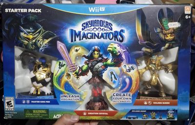 BAF1 Skylanders Imaginators Starter Pack Standard Edition - Nintendo Wii U Completo