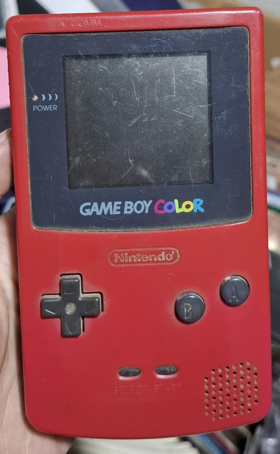 NELA Game Boy Color Consola Junk para Repuestos