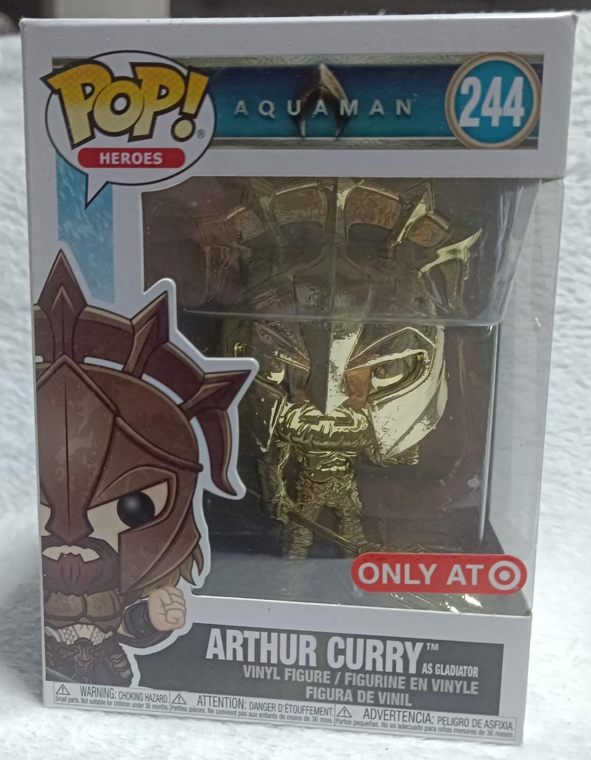 NELA-m, Arthur Curry Figura Funko Pop 244 Aquaman