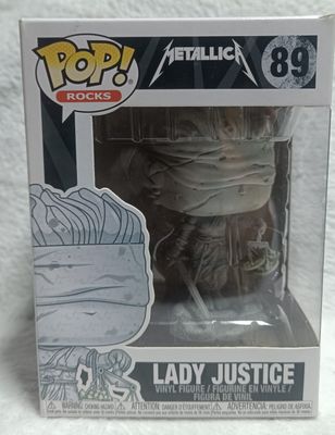 NELA-m, Lady Justice Figura Metalica FIgura Funko  #89