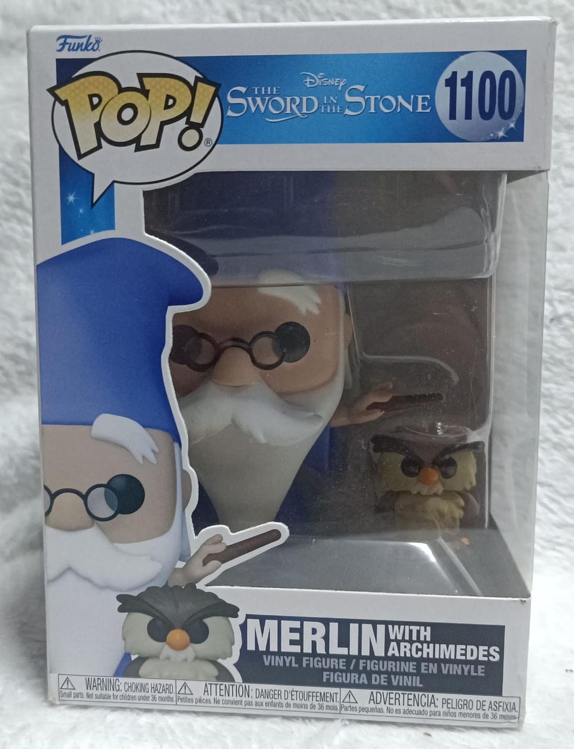 NELA-n, Merlin with Archimedes Figura Funko Pop Disney