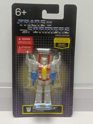 NELA-b, Starscream Figura Transformers Figura, edición limitada Prexio, mini figura de 2.5 pulgadas.