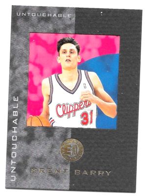Brent Barry NBA Card 93 Skybox 1996 Untouchable