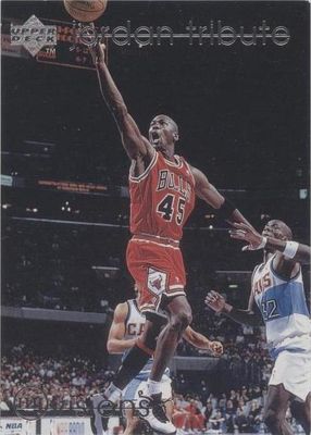 Michael Jordan Tribute NBA Card MJ4 Upper Deck MJ Vision 1998