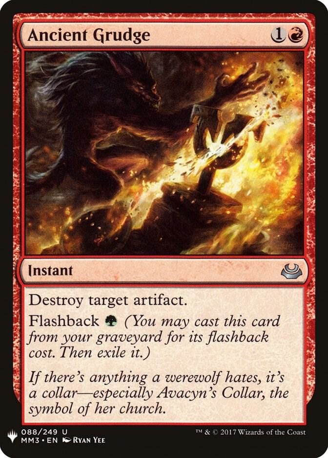 Ancient Grudge - The List Reprints (LIST) The List Reprints