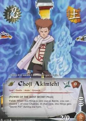 Choji Akimichi - us120 - Common Naruto: Lineage of the Legends