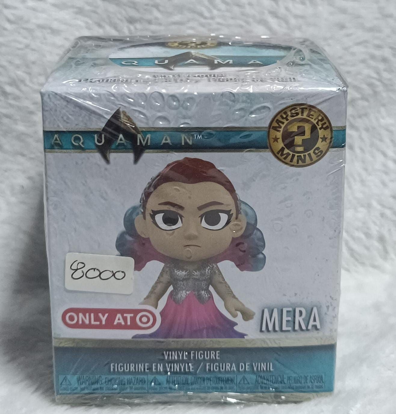 NELA-d, Mera Figura de Vinilo de Mera, Mystery Minis de Funko,  DC Comics Aquaman. Sellada.