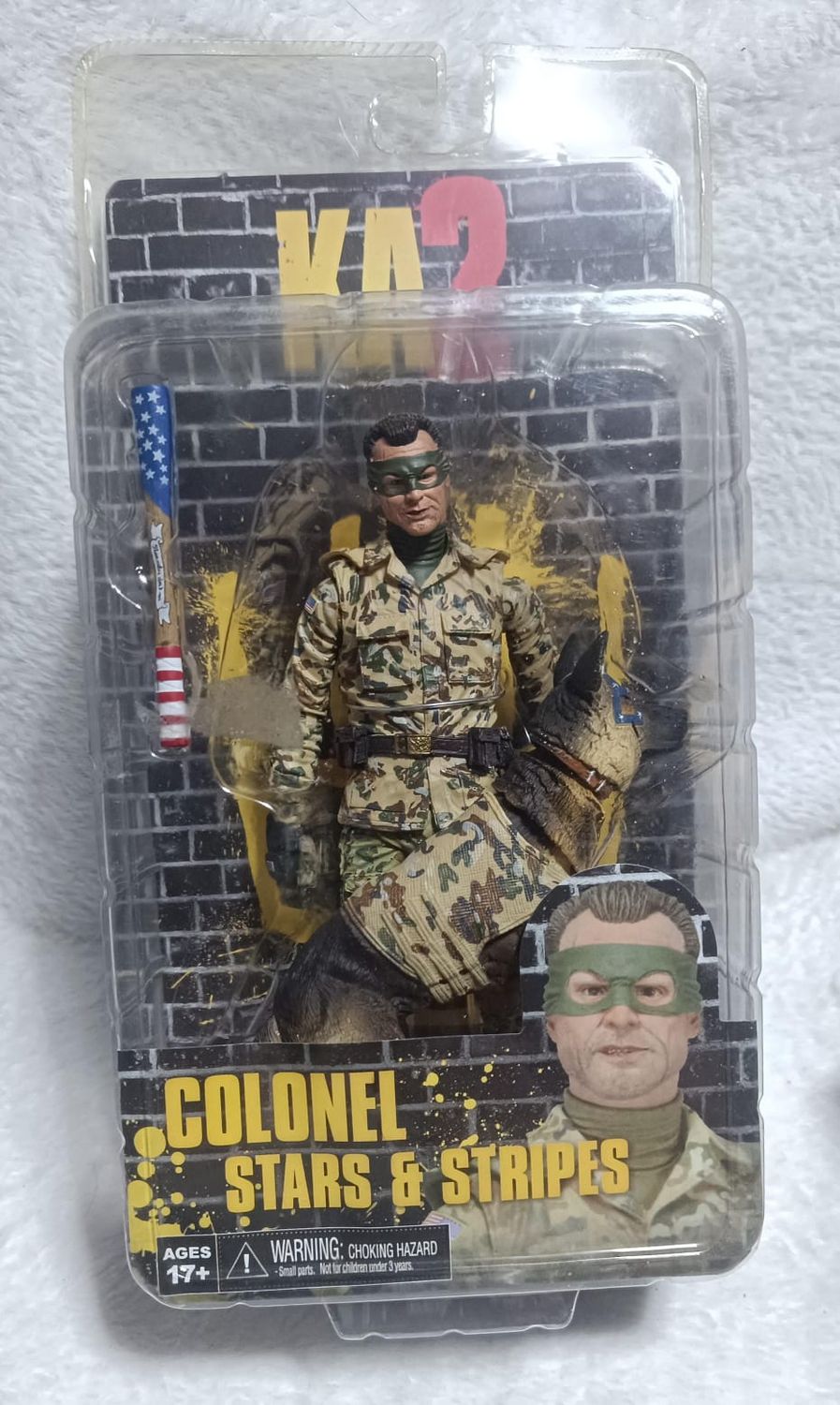 NELA-d, Coronel Stars and Stripes de la película Kick-Ass 2, NECA.