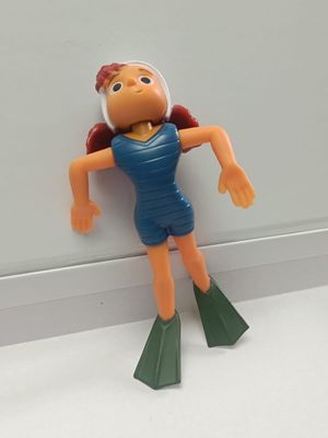NELA-b, Luca Paguro Figura en su forma de monstruo marino,  Pixar