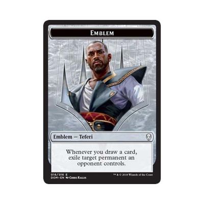 Emblem - Teferi, Mage of Zhalfir Token