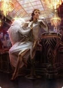 Elspeth Resplendent Art Card (3/81) - Art Series: Streets of New Capenna (ASSNC) Art Series: Streets of New Capenna