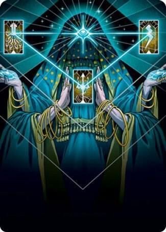 Strategic Planning Art Card - Art Series: Strixhaven (ASSTX) Art Series: Strixhaven