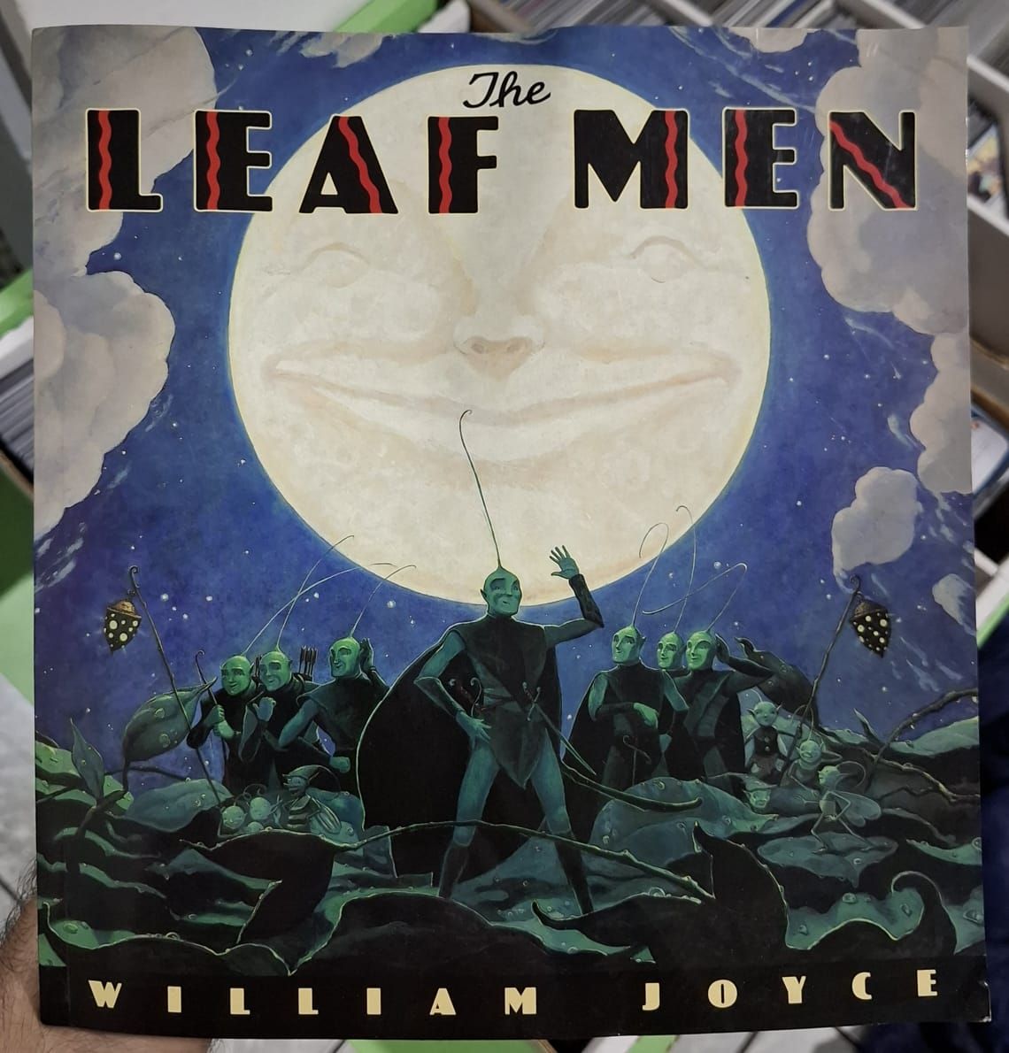 NELA-i,  The Leaf Men Comic Ingles