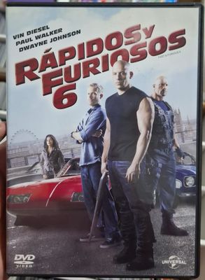 NELA-c,  Rapidos y Furiosos 6 DVD Original