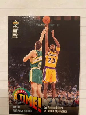 Upper Deck Collectors Choice 1995 #147 Playoff Time
