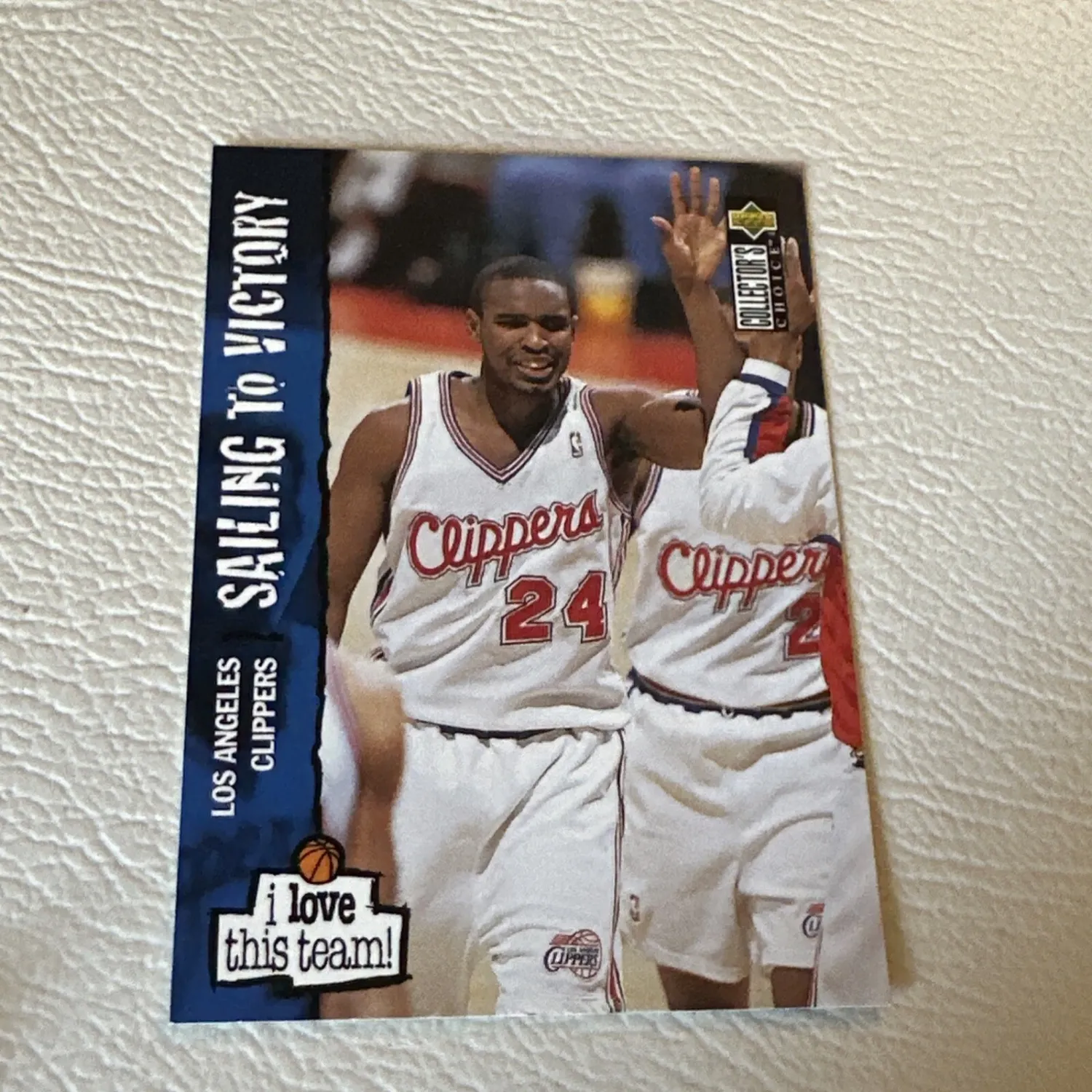 1995-96 Upper Deck Collectors Choice Los Angeles Clippers navegando a la victoria- 167