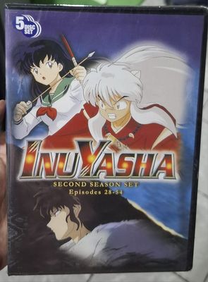 BAF1 Inuyasha DVD Original Second Season Set Nuevo Sellado