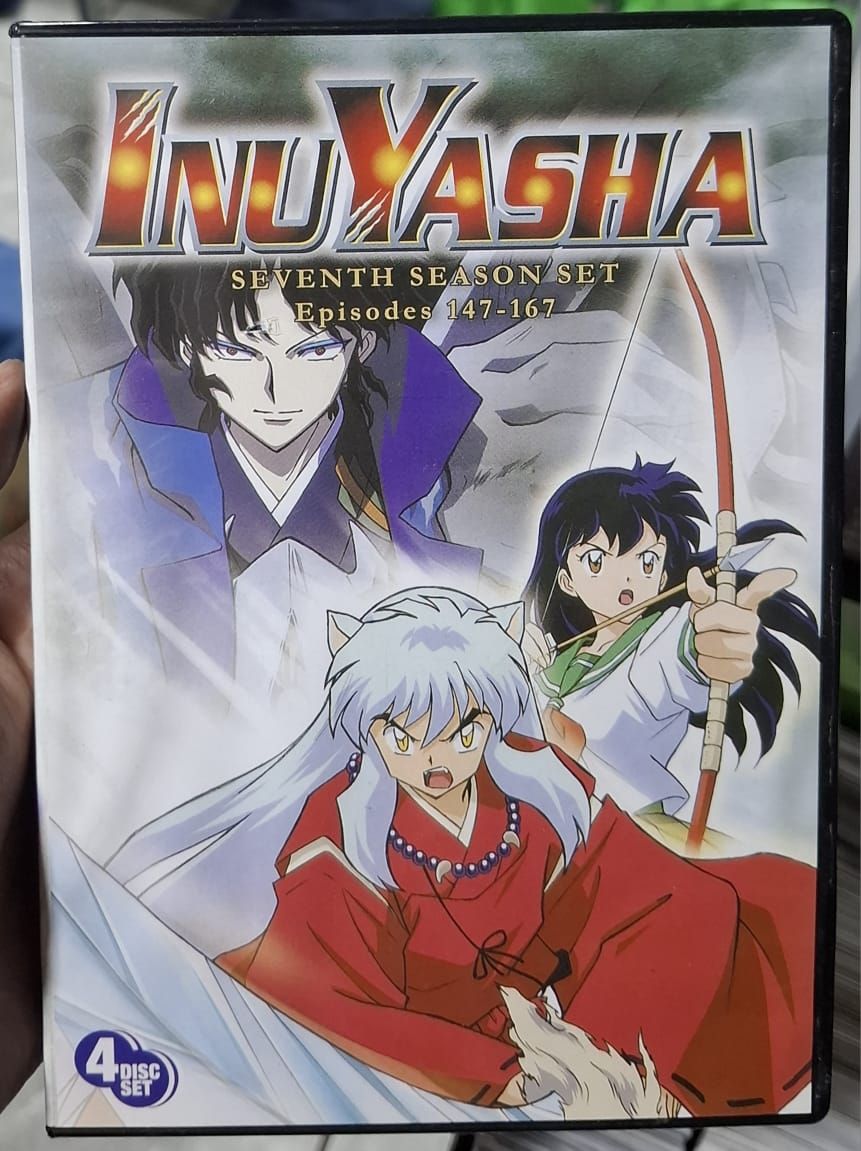 BAF1 Inuyasha DVD Original Seventh Season Set Nuevo Sellado