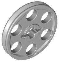 PIEZA LEGO GRIS Light Bluish Gray Technic Wedge Belt Wheel (Pulley) Dubai