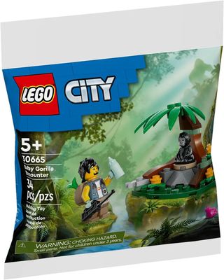 NELA-g,  Lego City Set Nuevo Sellado 30665 Baby Gorilla Encounter