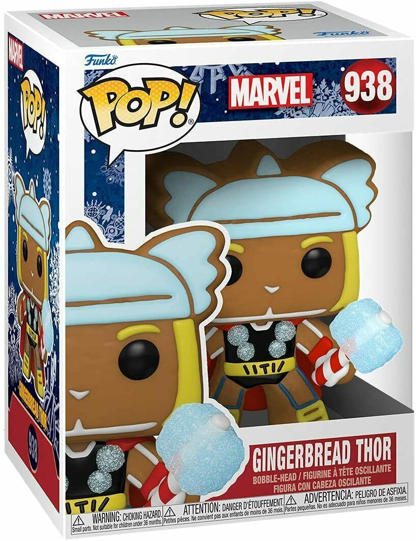 NELA-m,  Gingerbread Thor Figura Funko Pop Marvel