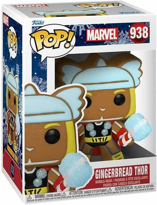 NELA-m,  Gingerbread Thor Figura Funko Pop Marvel
