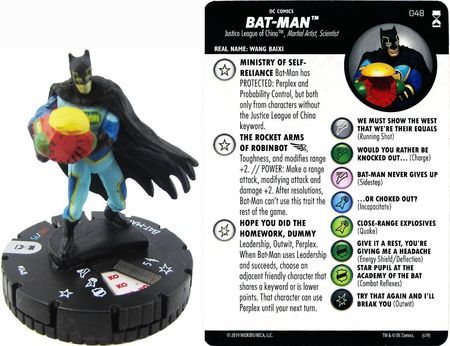 NELA Bat-Man #048 Rebirth DC Heroclix DC: Rebirth Singles Sin Tarjeta