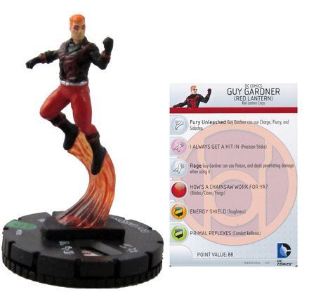 NELA Guy Gardner #030b War of Light DC Heroclix War of Light Singles Sin Carta