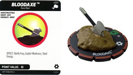 NELA-b, Bloodaxe #s001 The Mighty Thor Marvel Heroclix The Mighty Thor Singles Sin Tarjeta