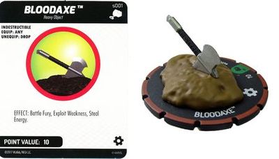 NELA-b, Bloodaxe #s001 The Mighty Thor Marvel Heroclix The Mighty Thor Singles Sin Tarjeta