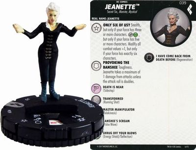 NELA Jeanette #039 Harley Quinn and the Gotham Girls DC Heroclix DC: Harley Quinn and the Gotham Girls Singles Sin Tarjeta