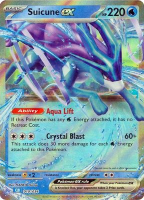 SJCaja Suicune ex - Trading Card Game Classic (CL) Trading Card Game Classic