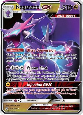 SJCaja Naganadel GX - SM - Unified Minds (SM11) SM - Unified Minds