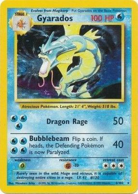 Gyarados - Base Set (BS) Base Set (Danada)
