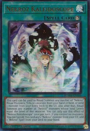 Nekroz Kaleidoscope - BLMM-EN166 - Ultra Rare 1st Edition Battles of Legend: Monster Mayhem Singles