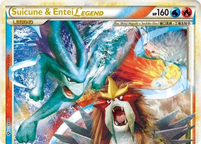 SJ Suicune &amp; Entei Legend (Top) - Unleashed (UL) Unleashed