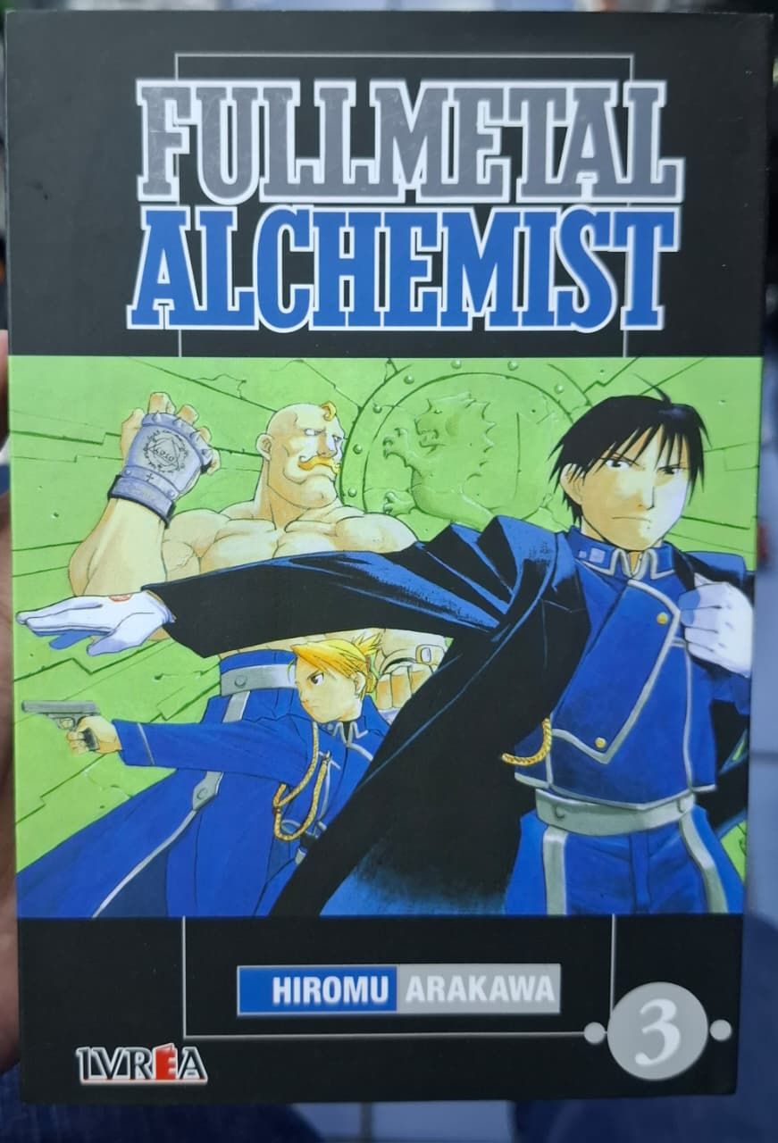 NELA-e,  Full Metal Alchemist Manga Volumen 3 Espanol Ivrea