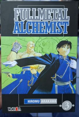 NELA-e,  Full Metal Alchemist Manga Volumen 3 Espanol Ivrea