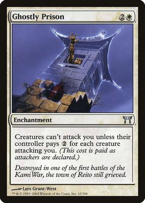SJ Ghostly Prison - Champions of Kamigawa (CHK) Champions of Kamigawa