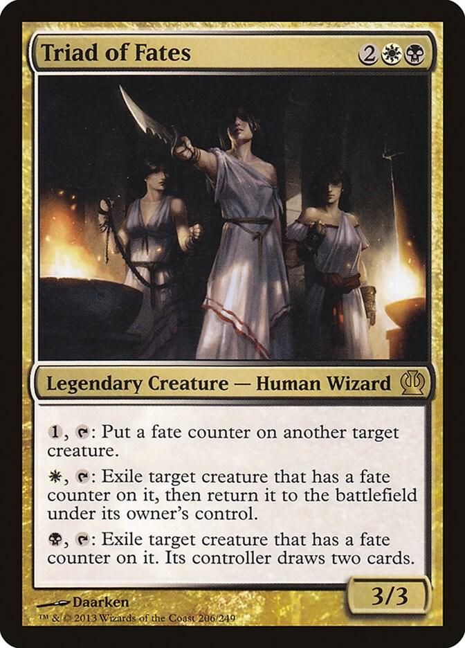 Triad of Fates - Theros (THS) Theros *Espanol*