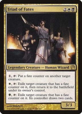 Triad of Fates - Theros (THS) Theros *Espanol*