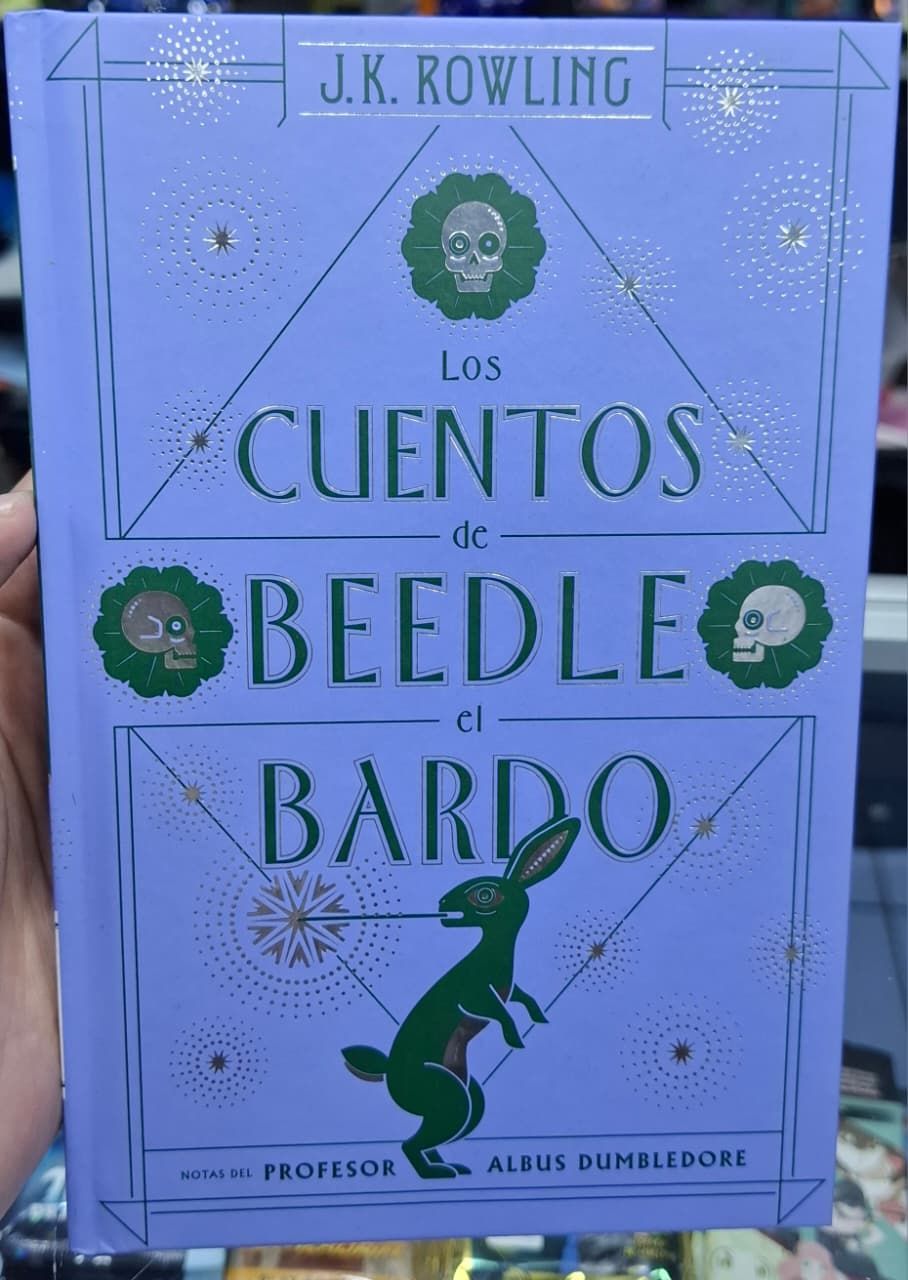 SJ Los Cuentos de Beedle el Bardo Libro Tapa Dura Espanol