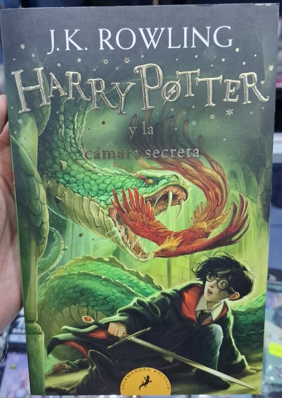 SJ Harry Potter y la camara Secreta Libro Espanol